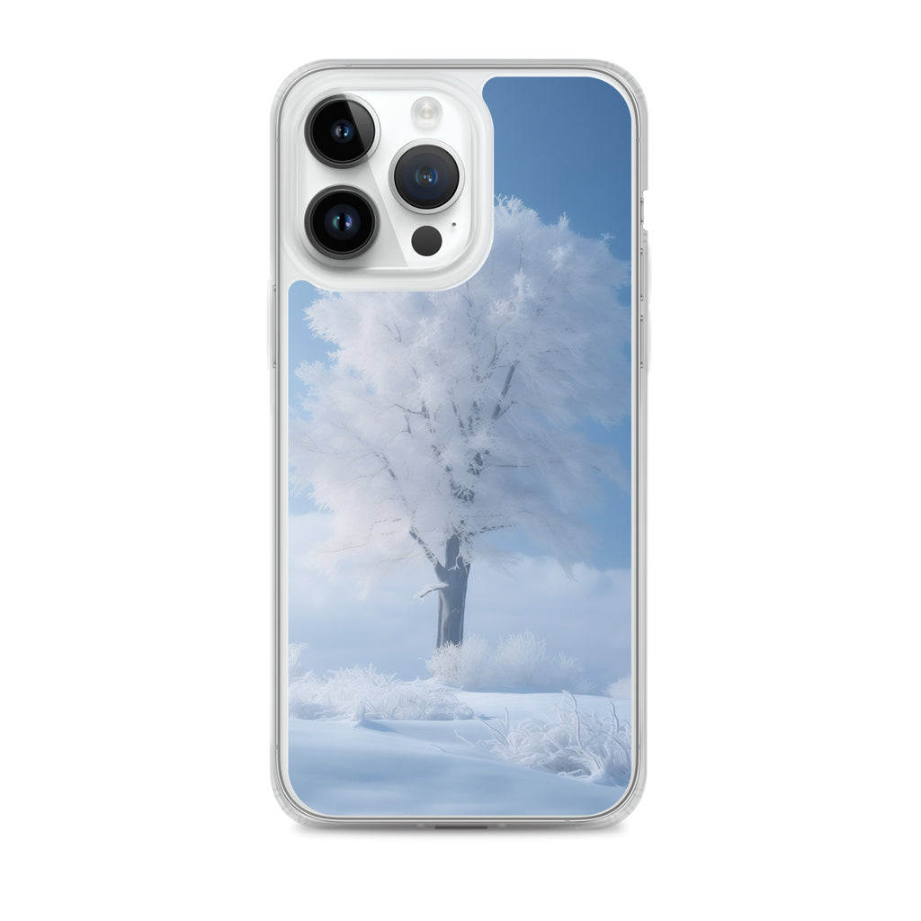 Snow Tree B Clear Case for iPhone®