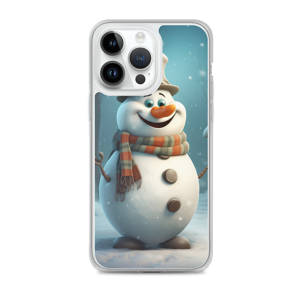 Snowman Finley Clear Case for iPhone®