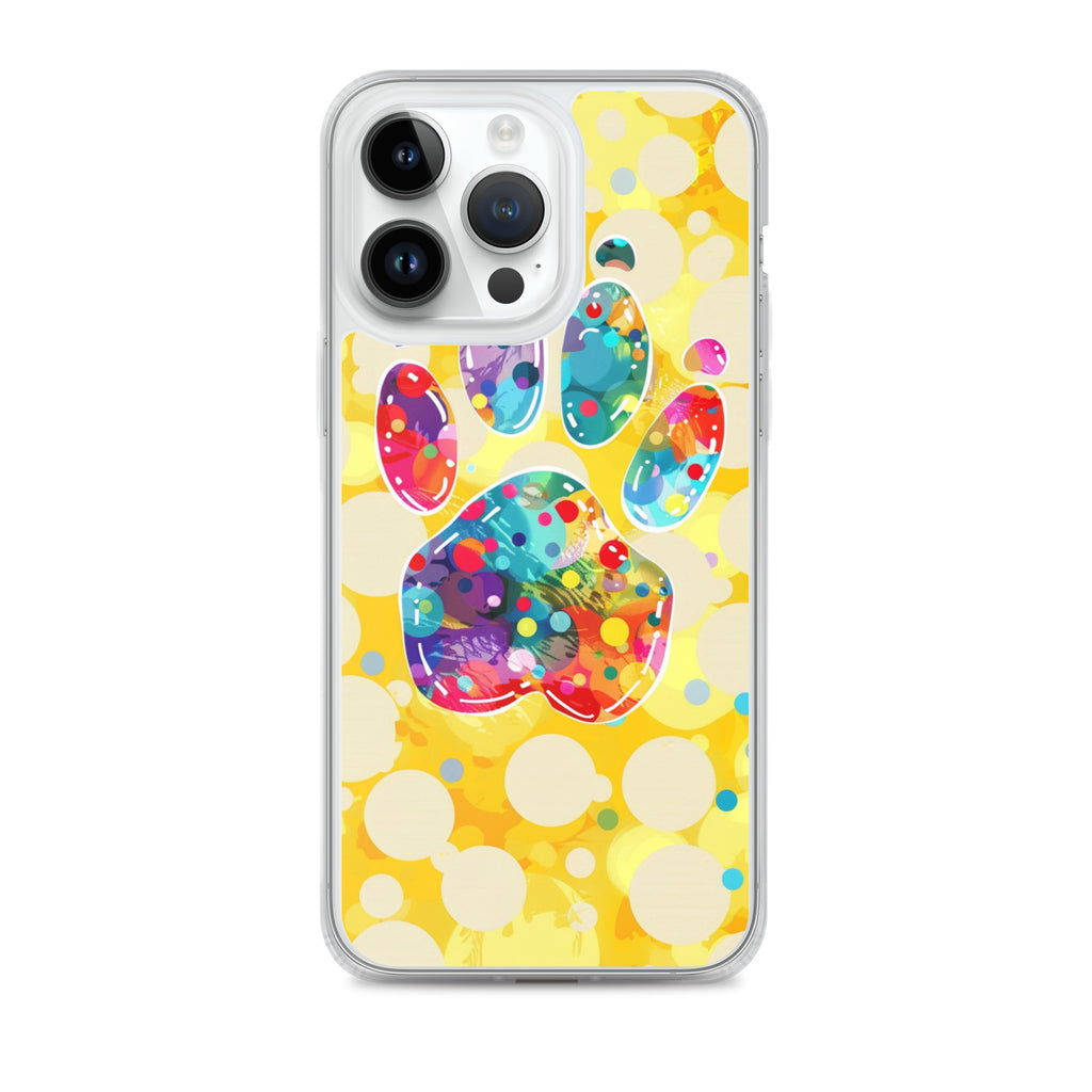 Artistic PawPrints Borealis Clear Case for iPhone®