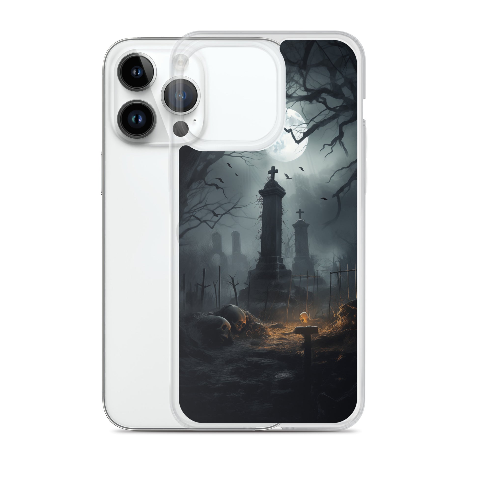 Cemetery A Clear Case for iPhone