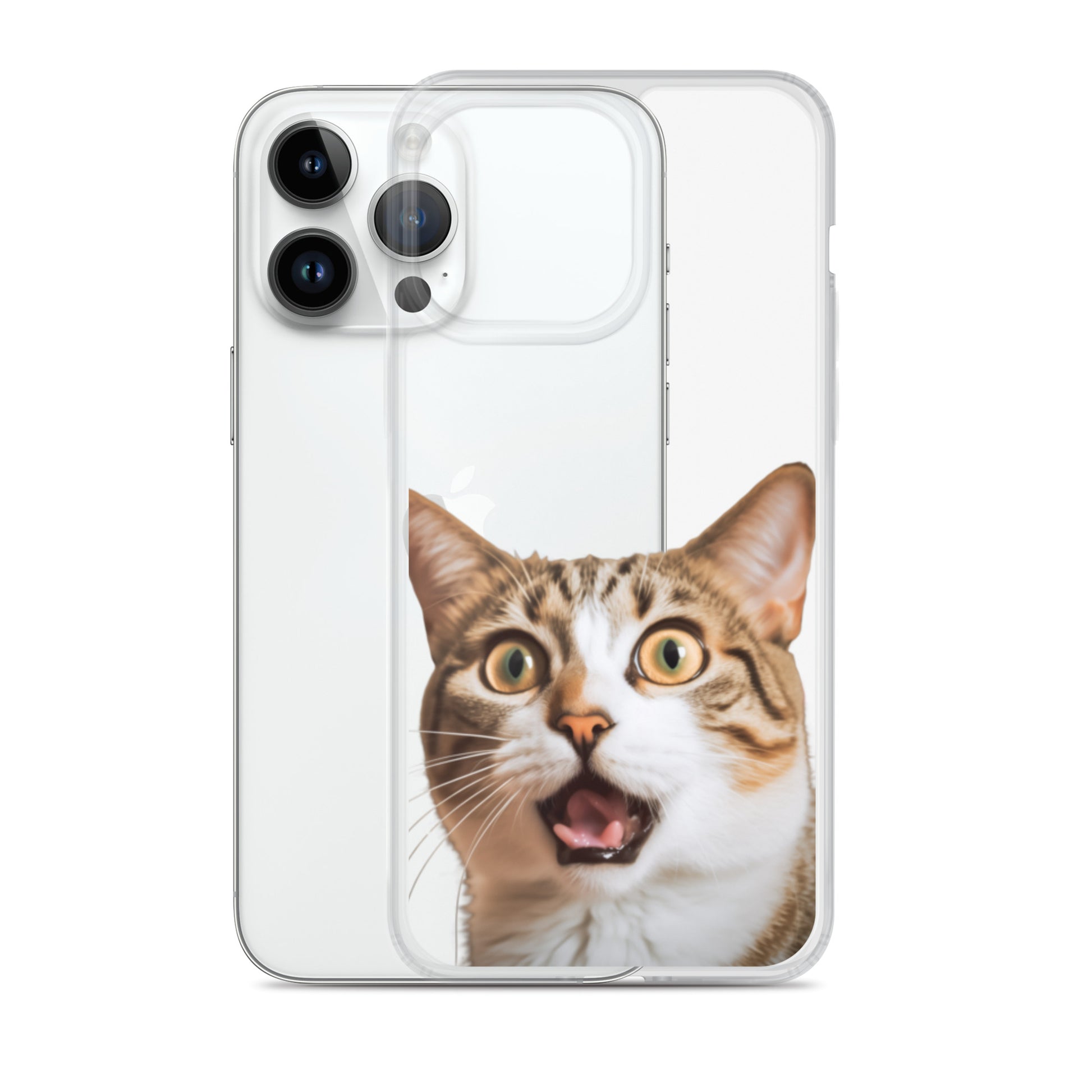 Cat A Clear Case for iPhone