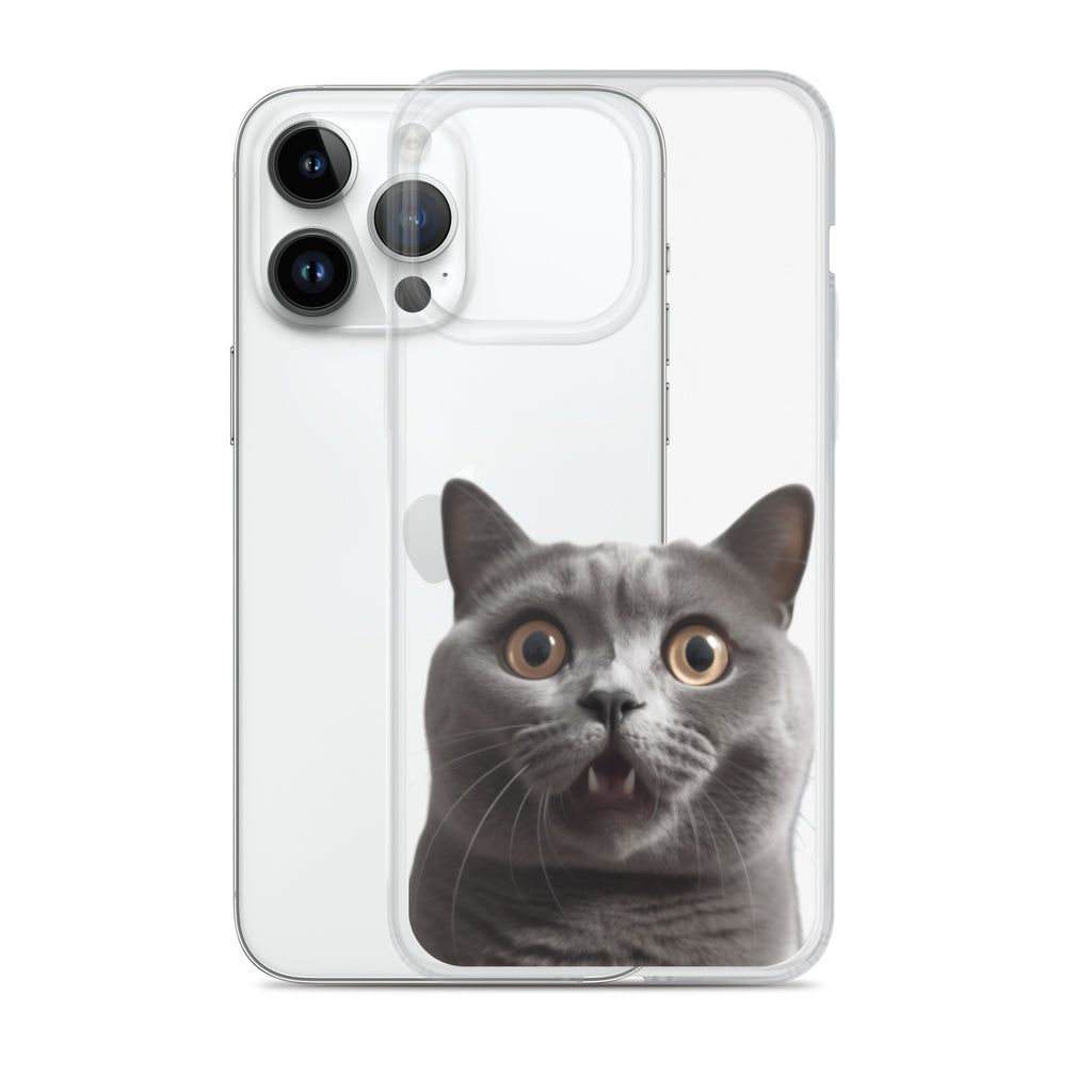 Cat B Clear Case for iPhone