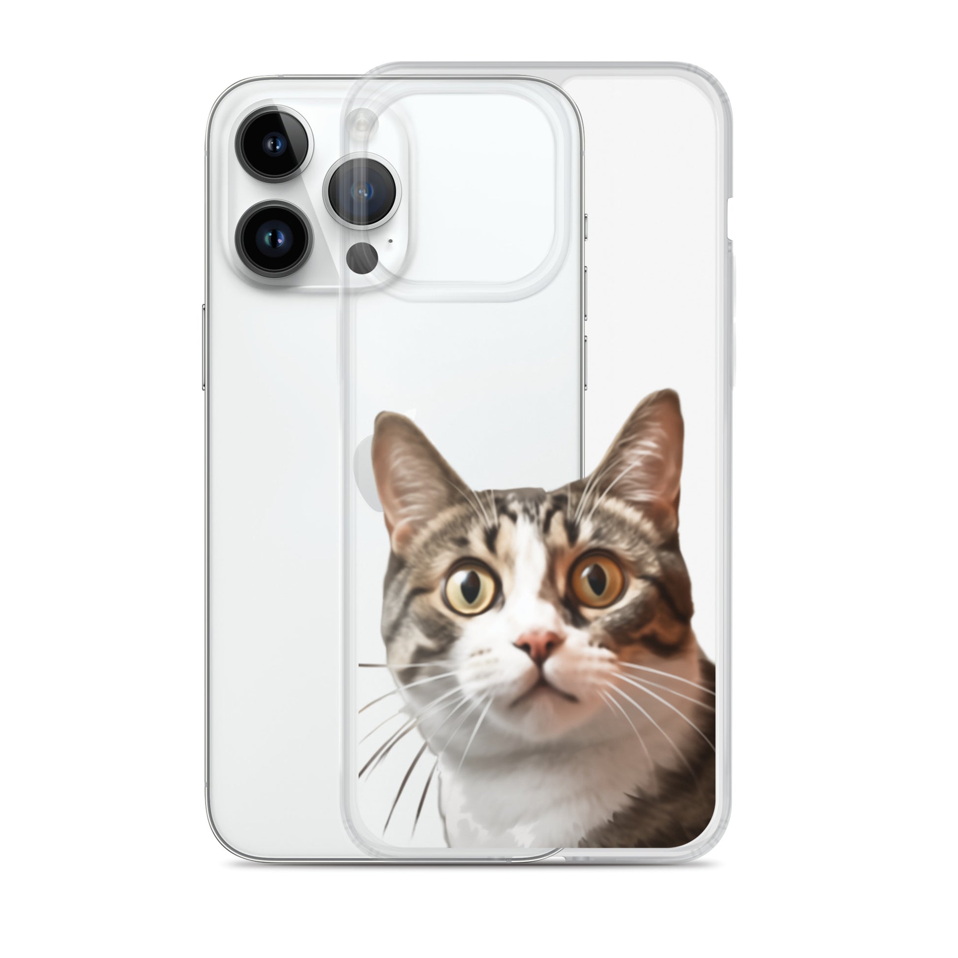 Cat D Clear Case for iPhone