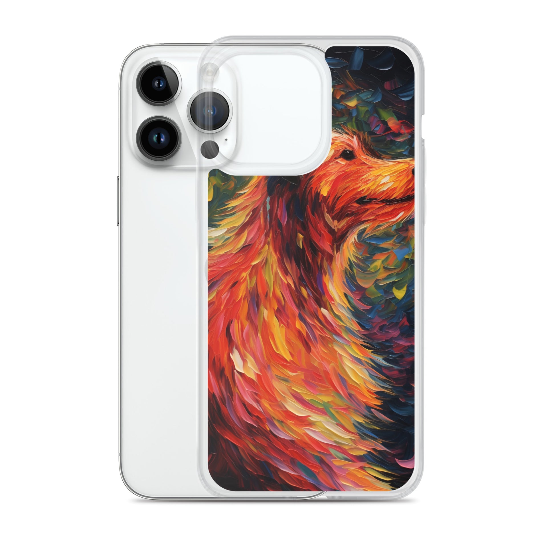 Van Gogh dog C Clear Case for iPhone