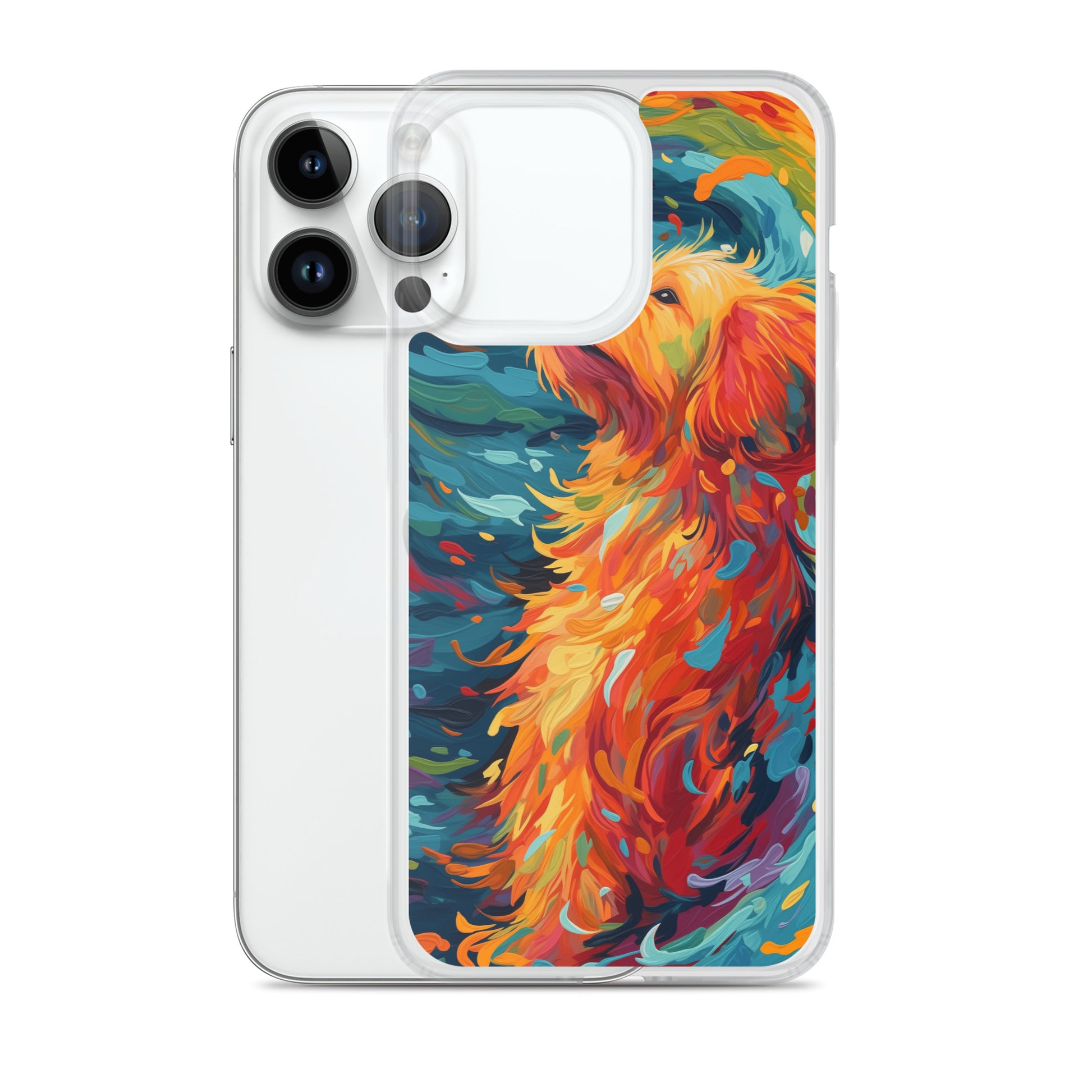 Van Gogh dog B Clear Case for iPhone