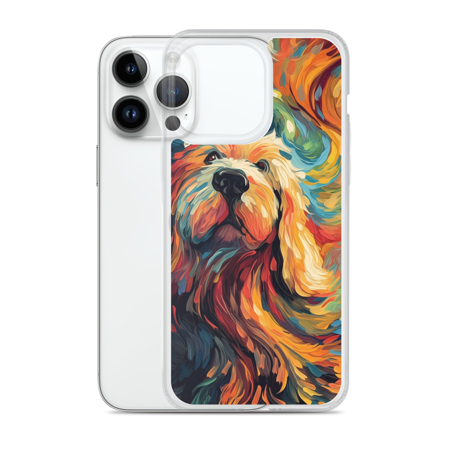 Van Gogh dog D Clear Case for iPhone