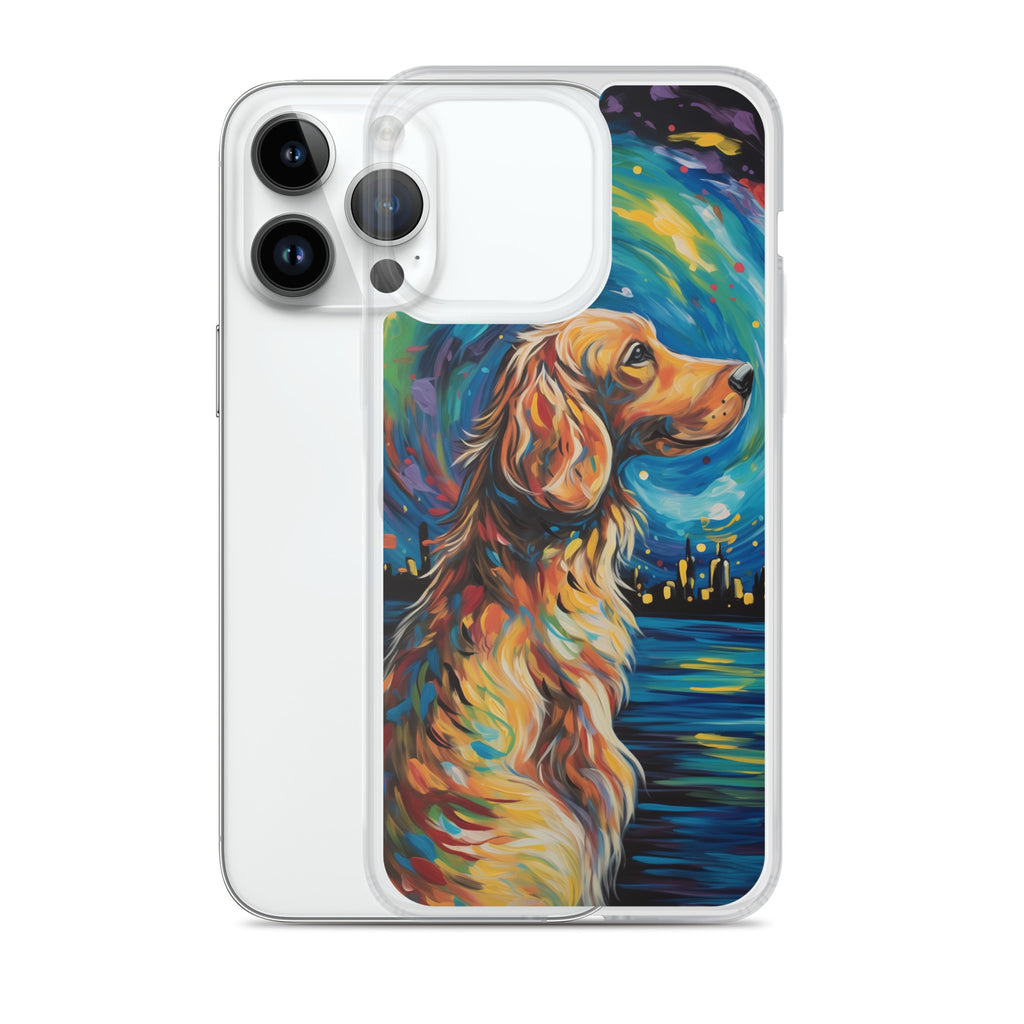Van Gogh dog F Clear Case for iPhone
