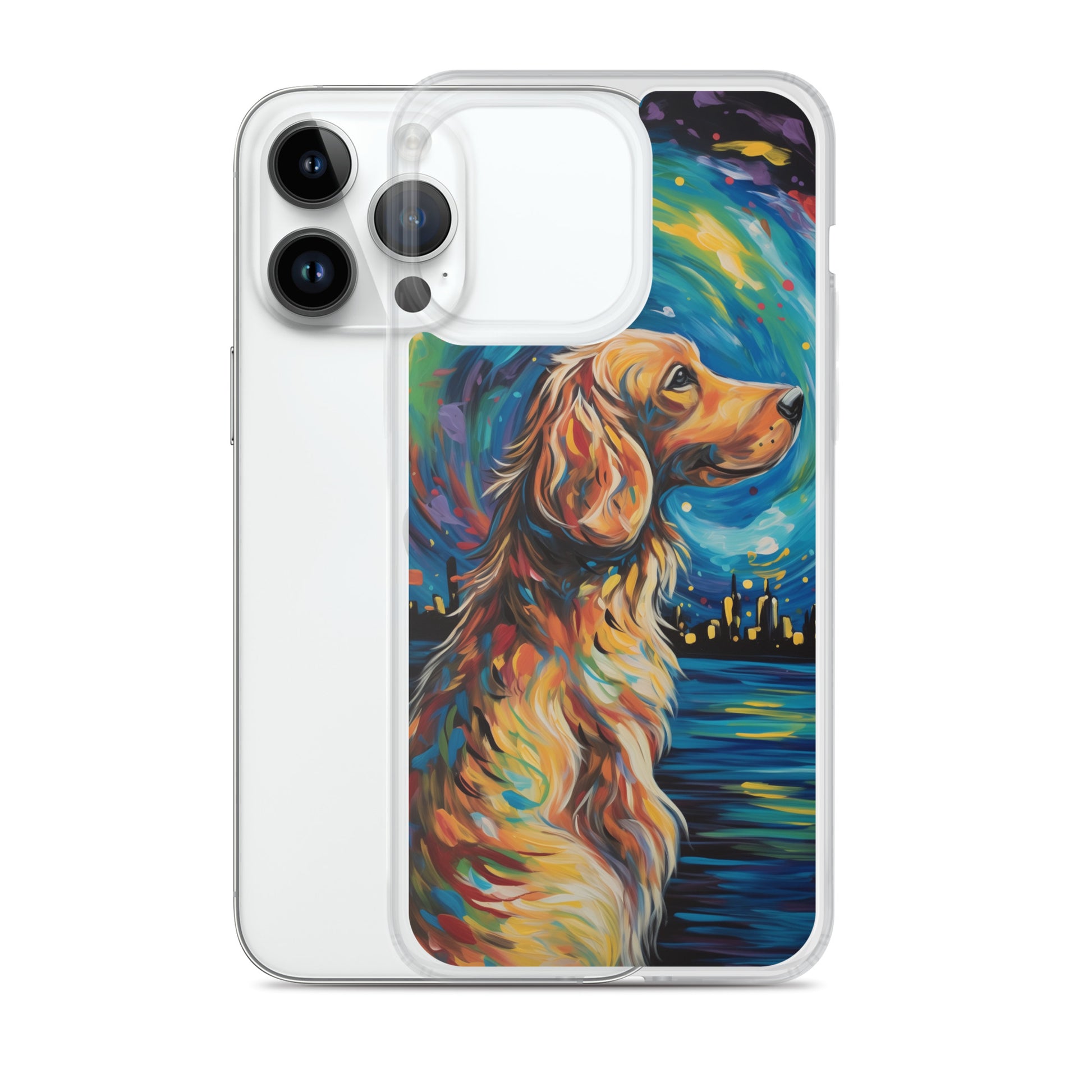 Van Gogh dog F Clear Case for iPhone