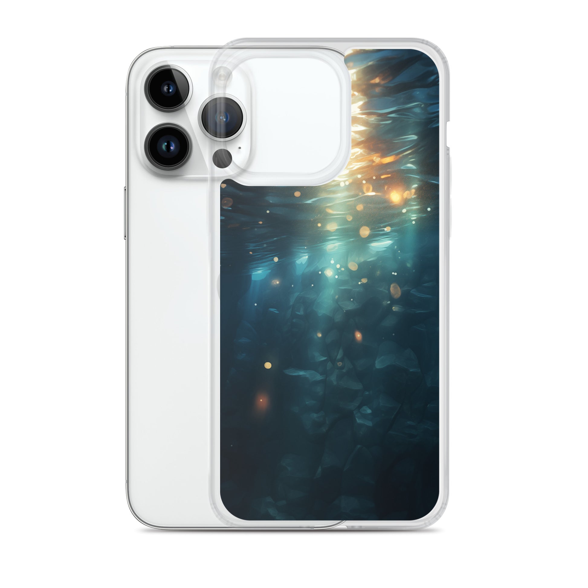Soft Glow Mood D Clear Case for iPhone