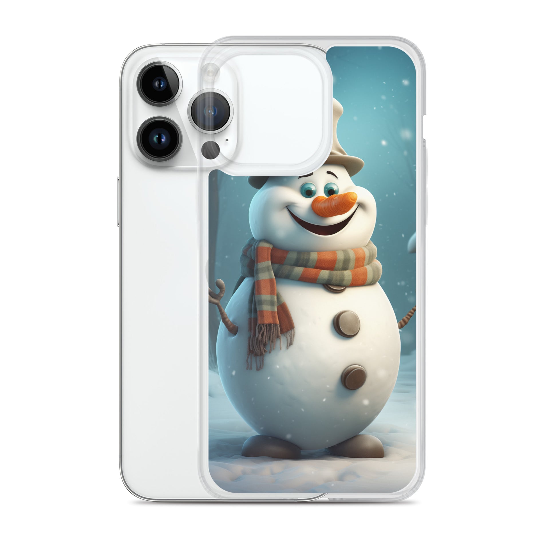 Snowman Finley Clear Case for iPhone®