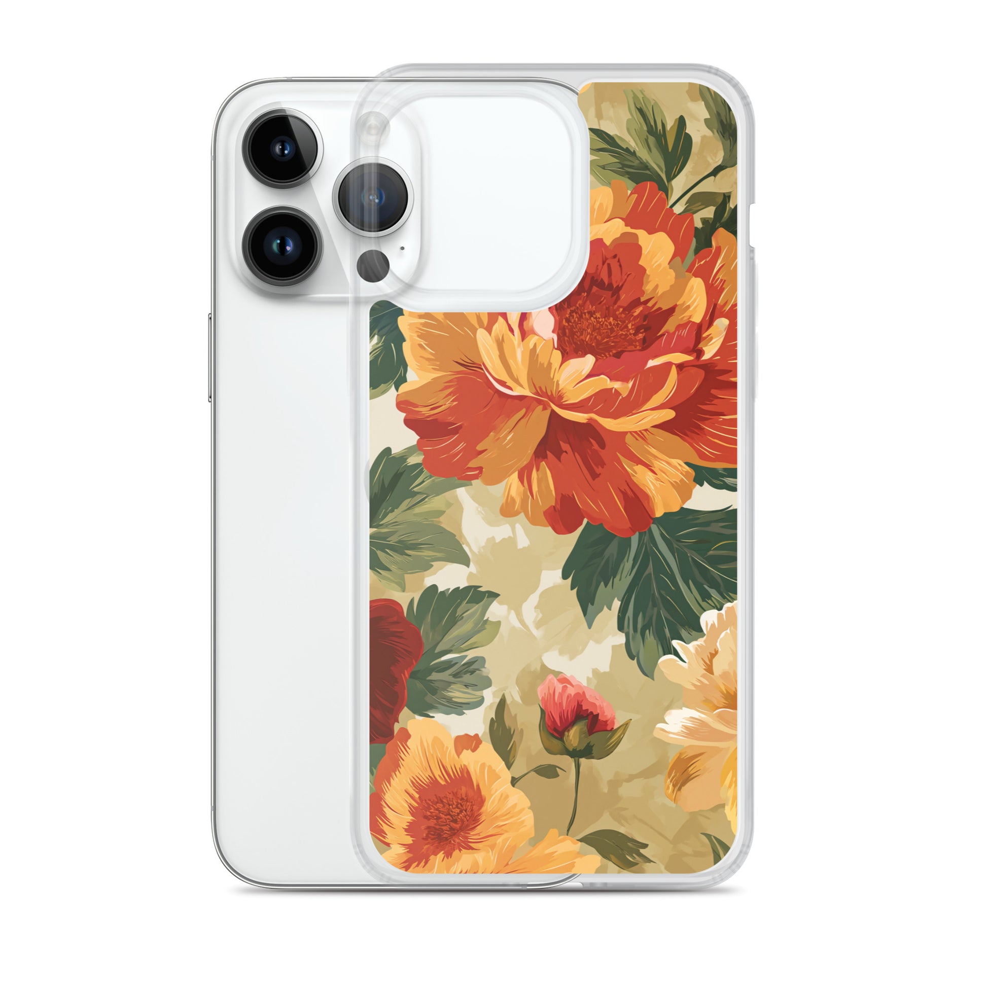 Flower Angel Clear Case for iPhone®