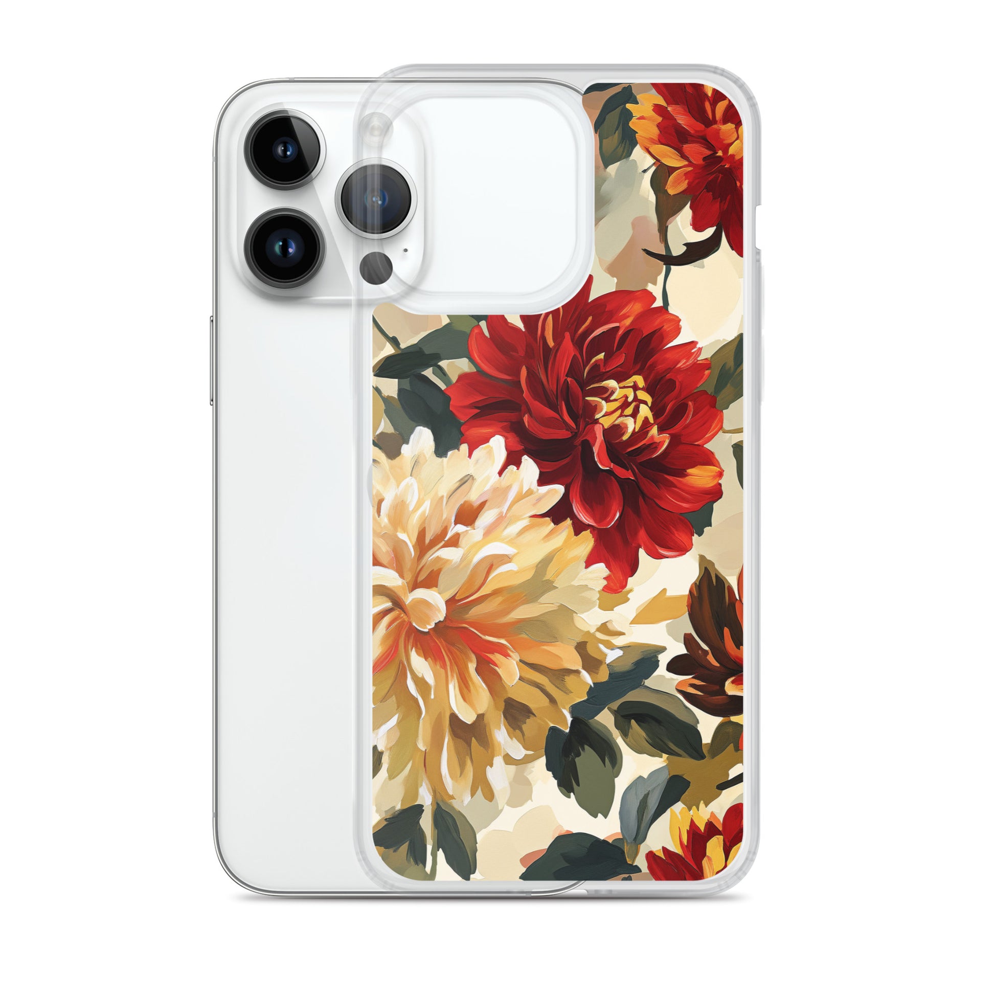 Flower Coral Clear Case for iPhone®