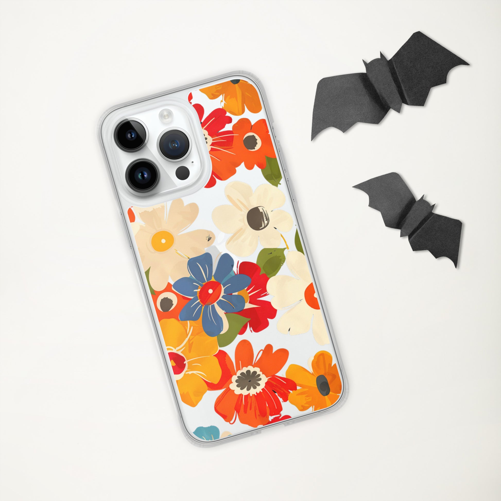 Floral Symphony B Clear Case for iPhone®