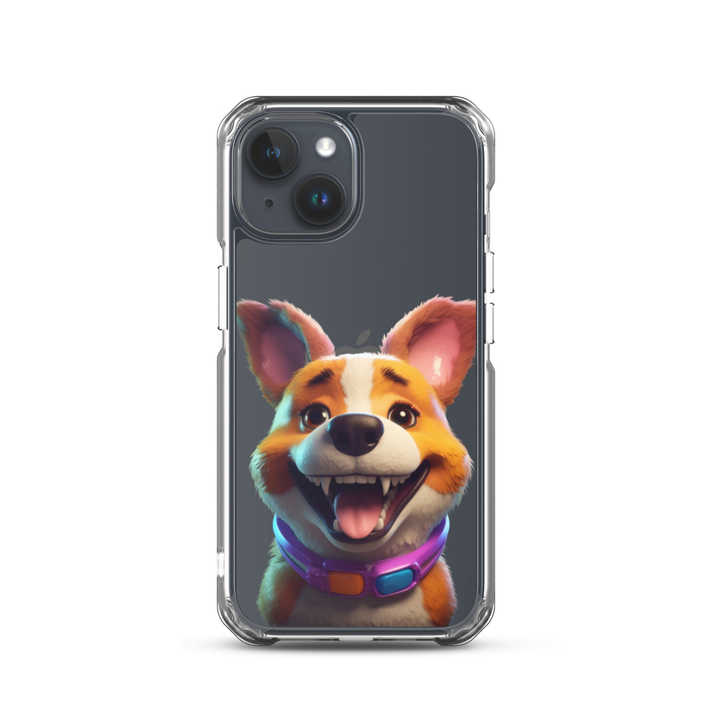 Dog E Clear Case for iPhone®