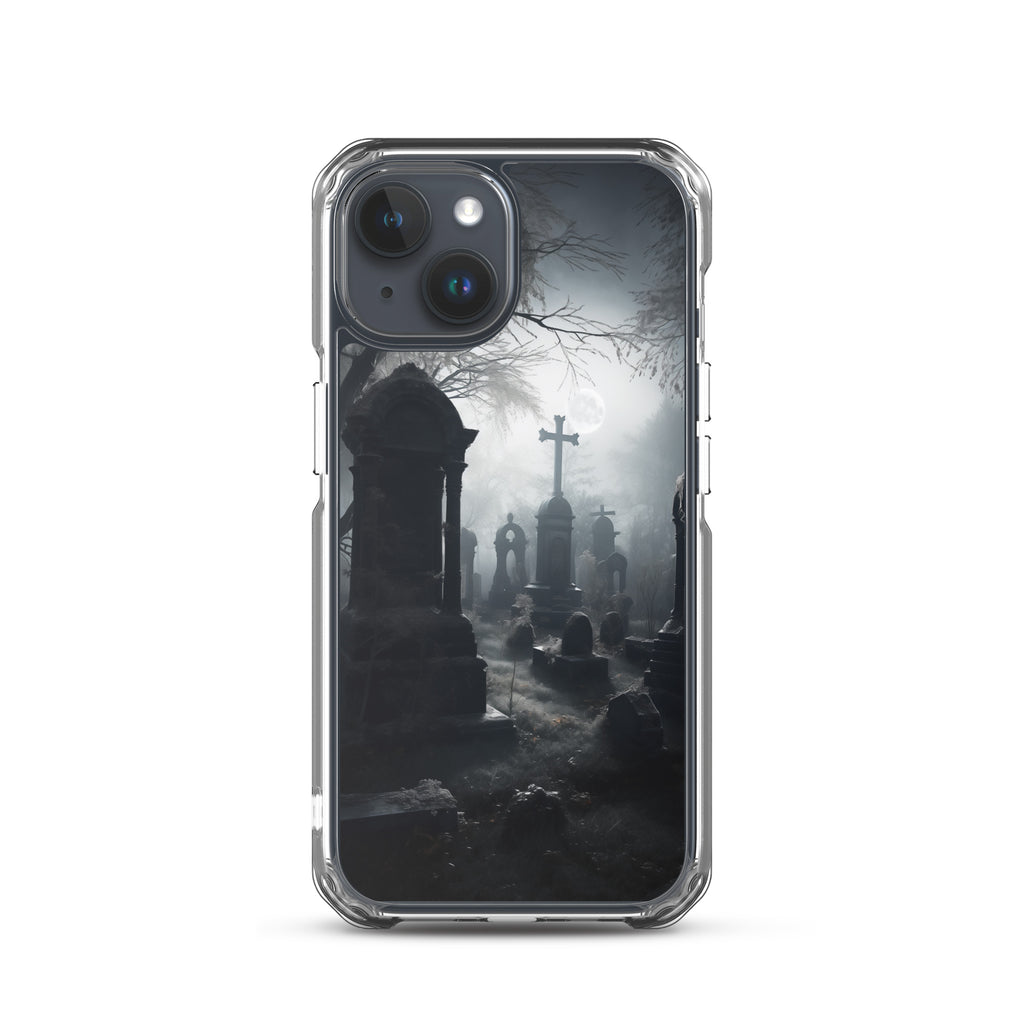 Cemetery B Clear Case for iPhone