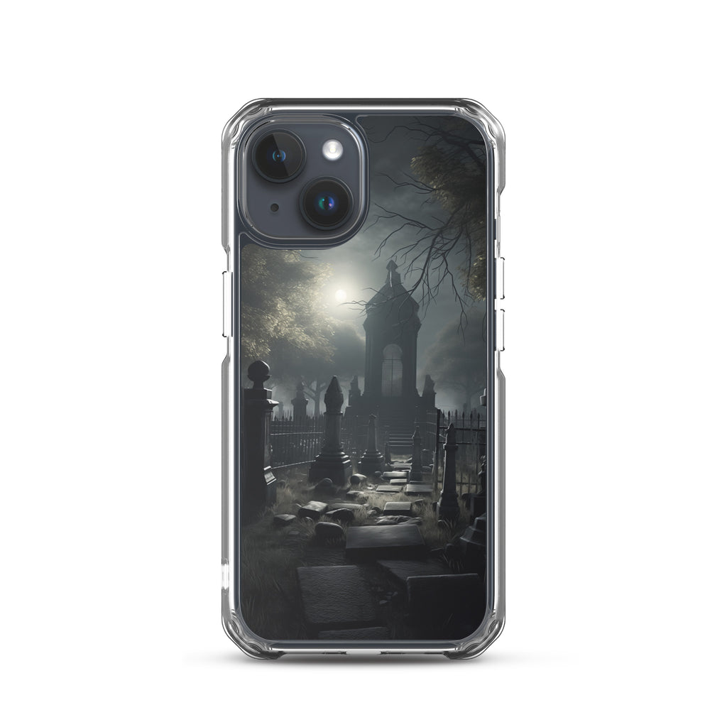 Cemetery D Clear Case for iPhone