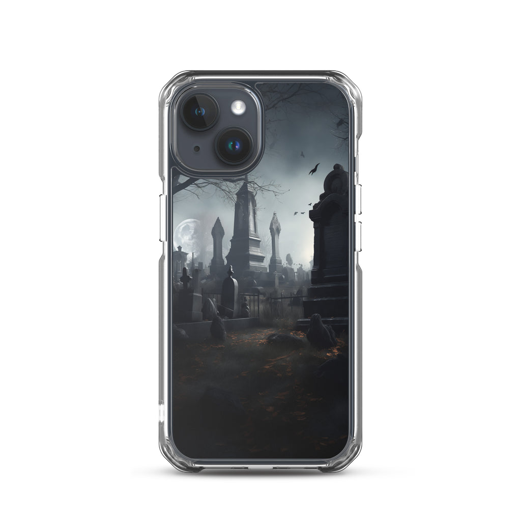 Cemetery E Clear Case for iPhone