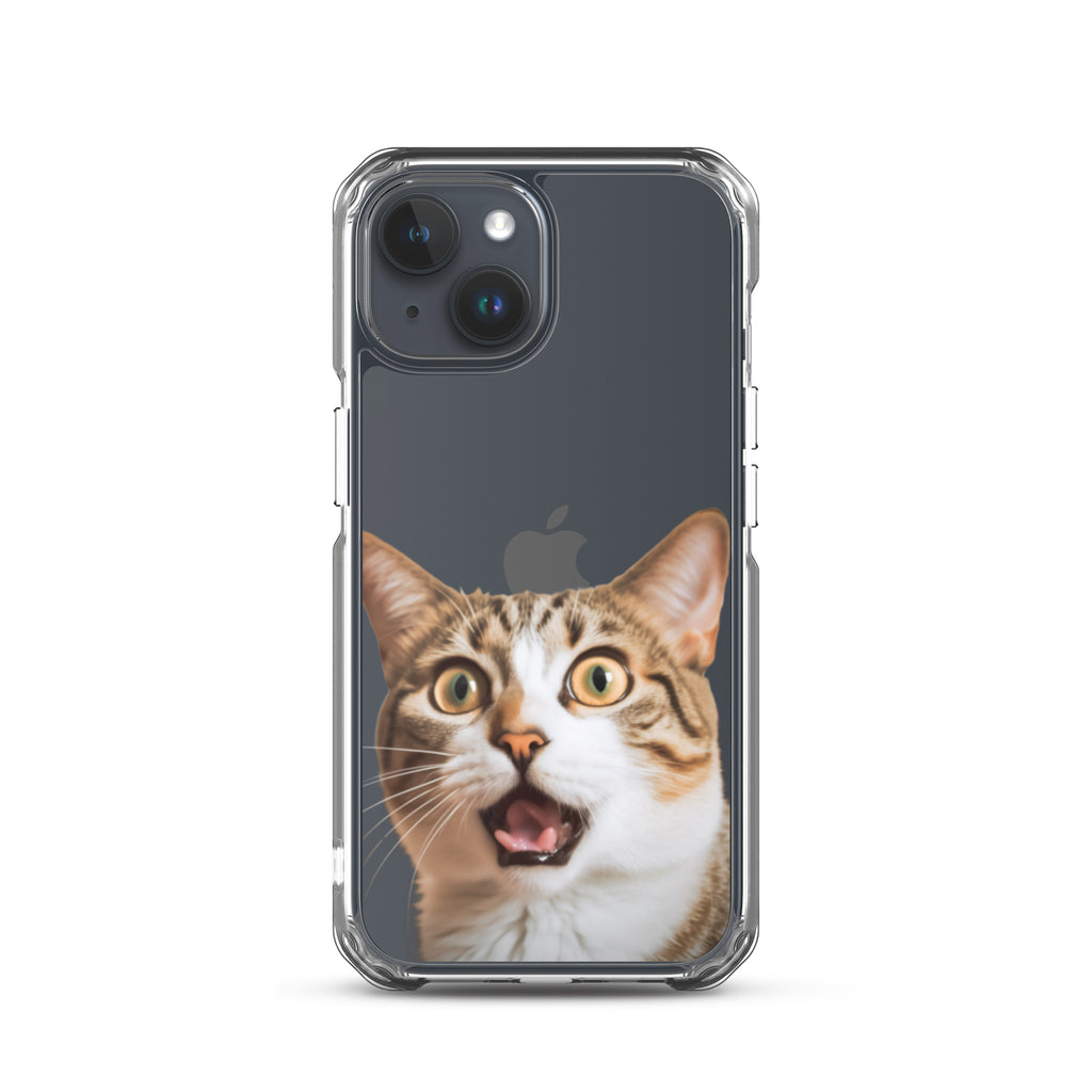 Cat A Clear Case for iPhone