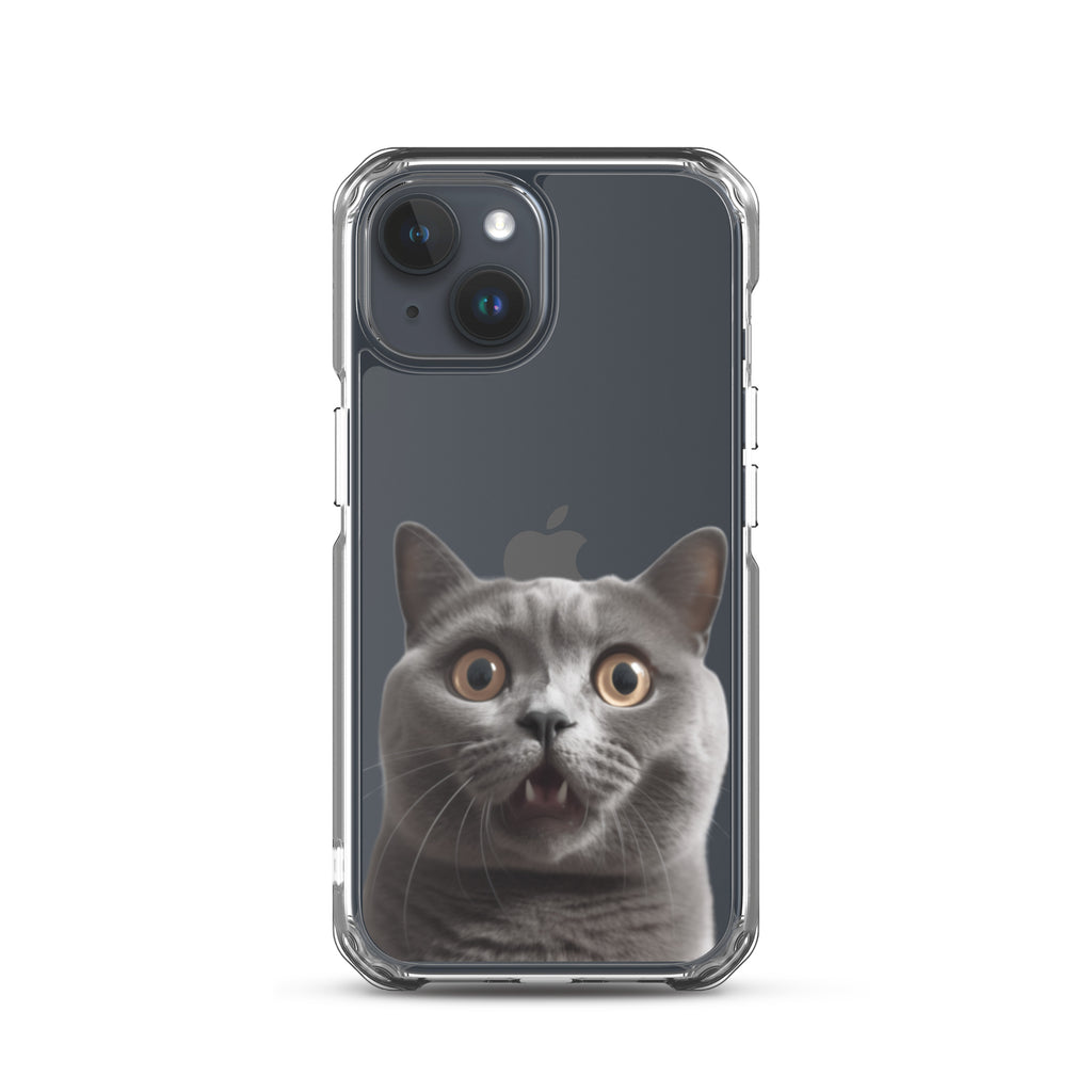 Cat B Clear Case for iPhone