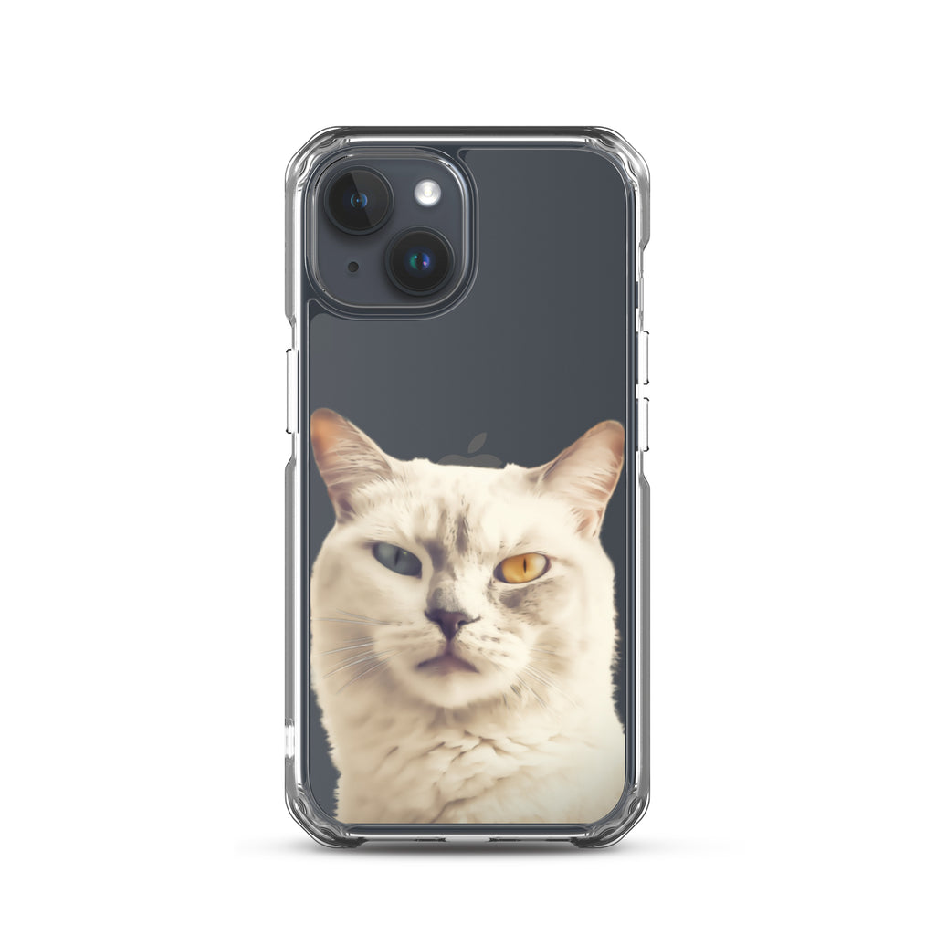 Cat C Clear Case for iPhone