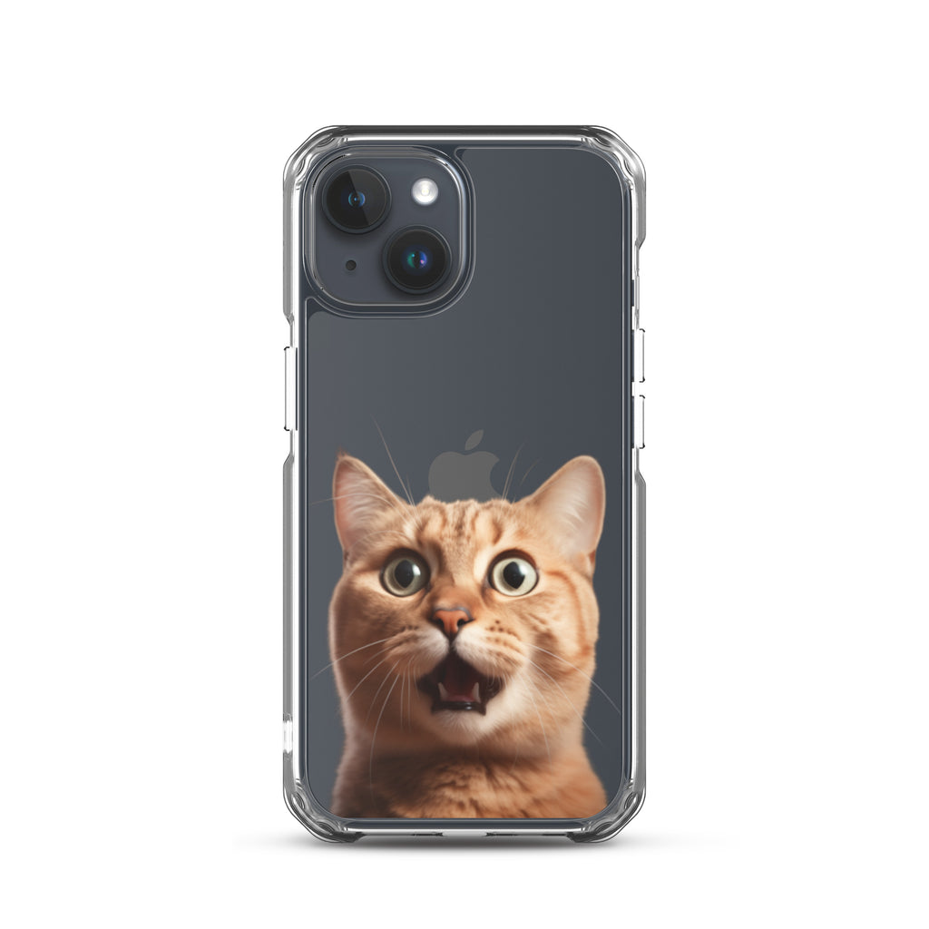 Cat J Clear Case for iPhone