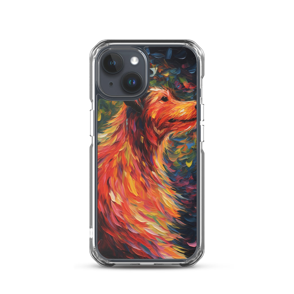 Van Gogh dog C Clear Case for iPhone