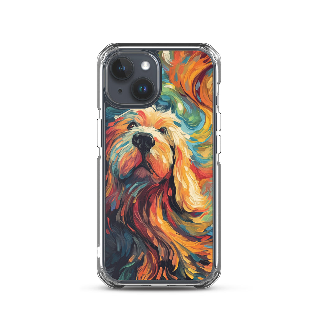 Van Gogh dog D Clear Case for iPhone