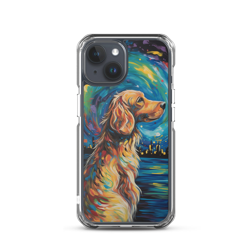 Van Gogh dog F Clear Case for iPhone