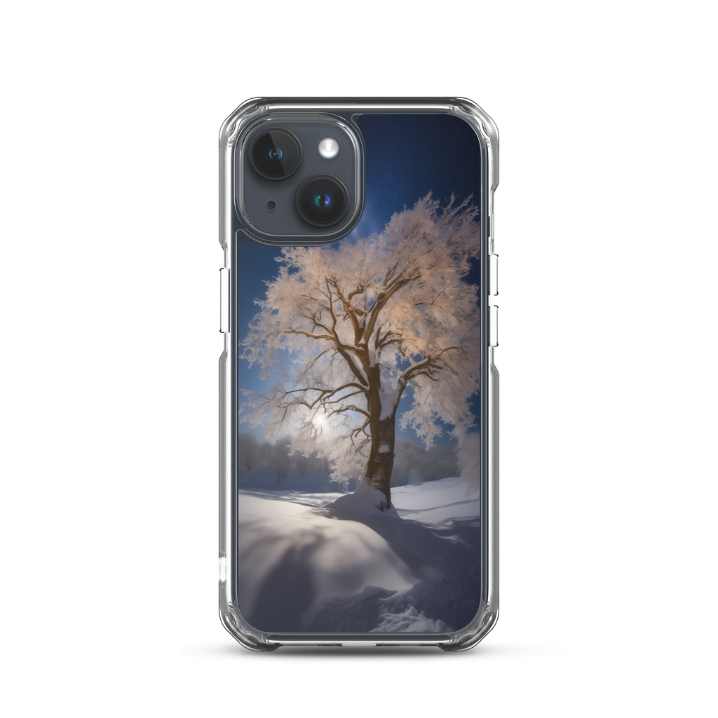 Snow Tree D Clear Case for iPhone®