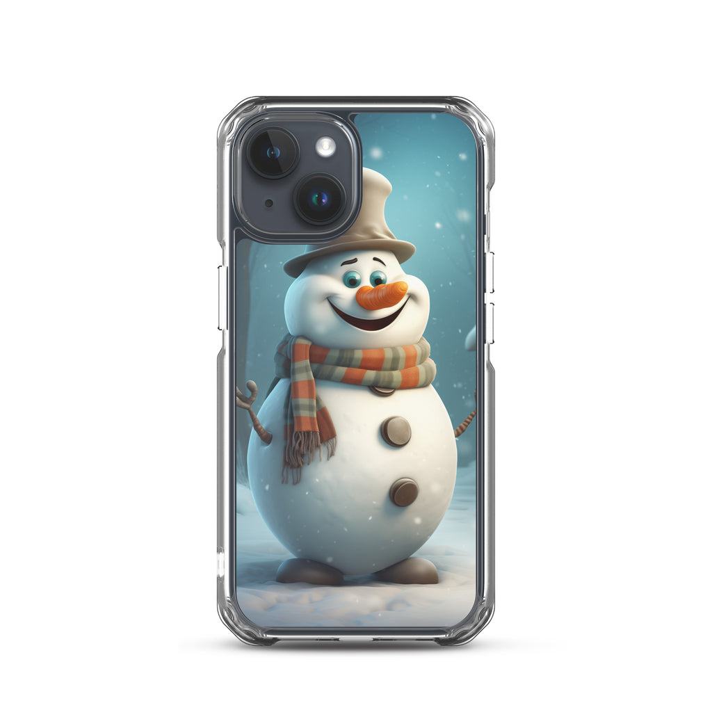 Snowman Finley Clear Case for iPhone®