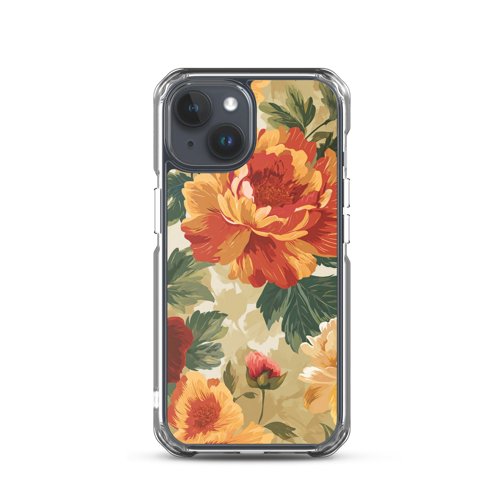 Flower Angel Clear Case for iPhone®