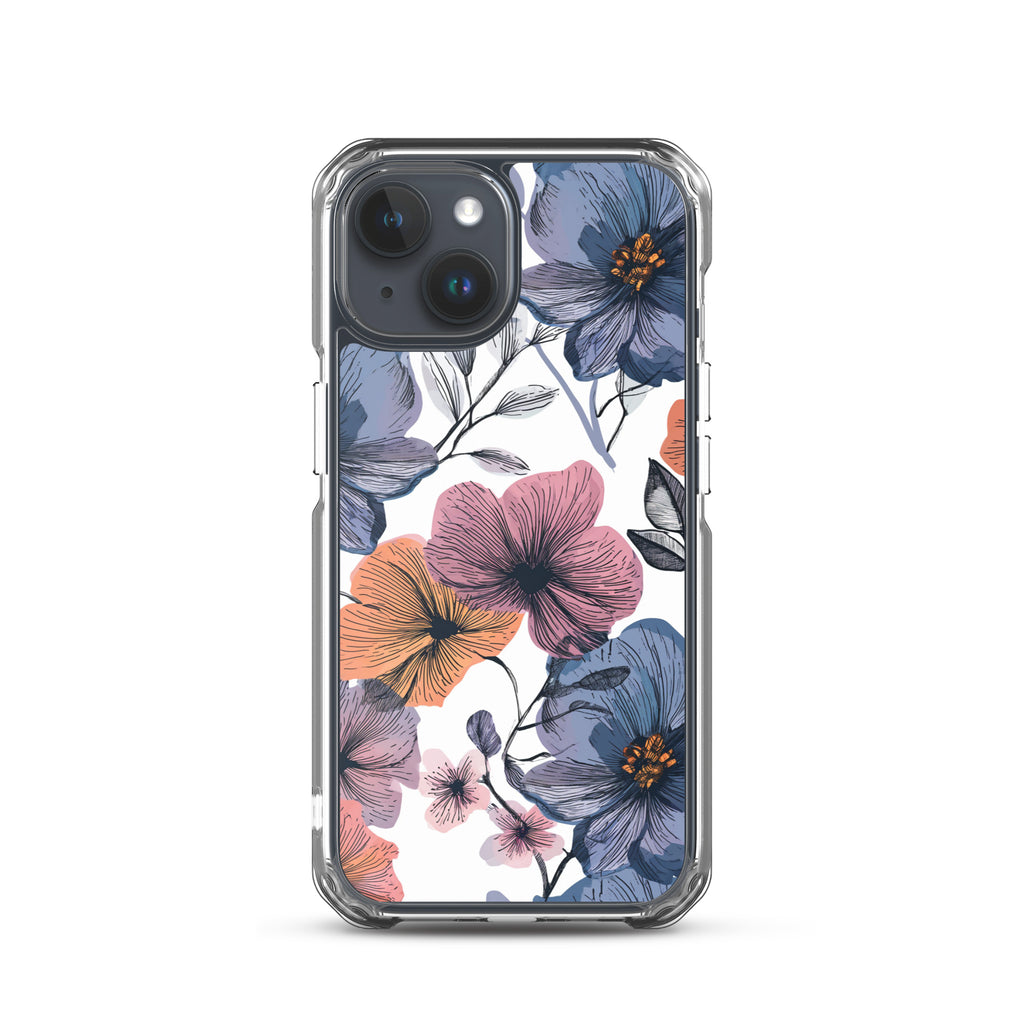 Flower Beautiful Clear Case for iPhone®