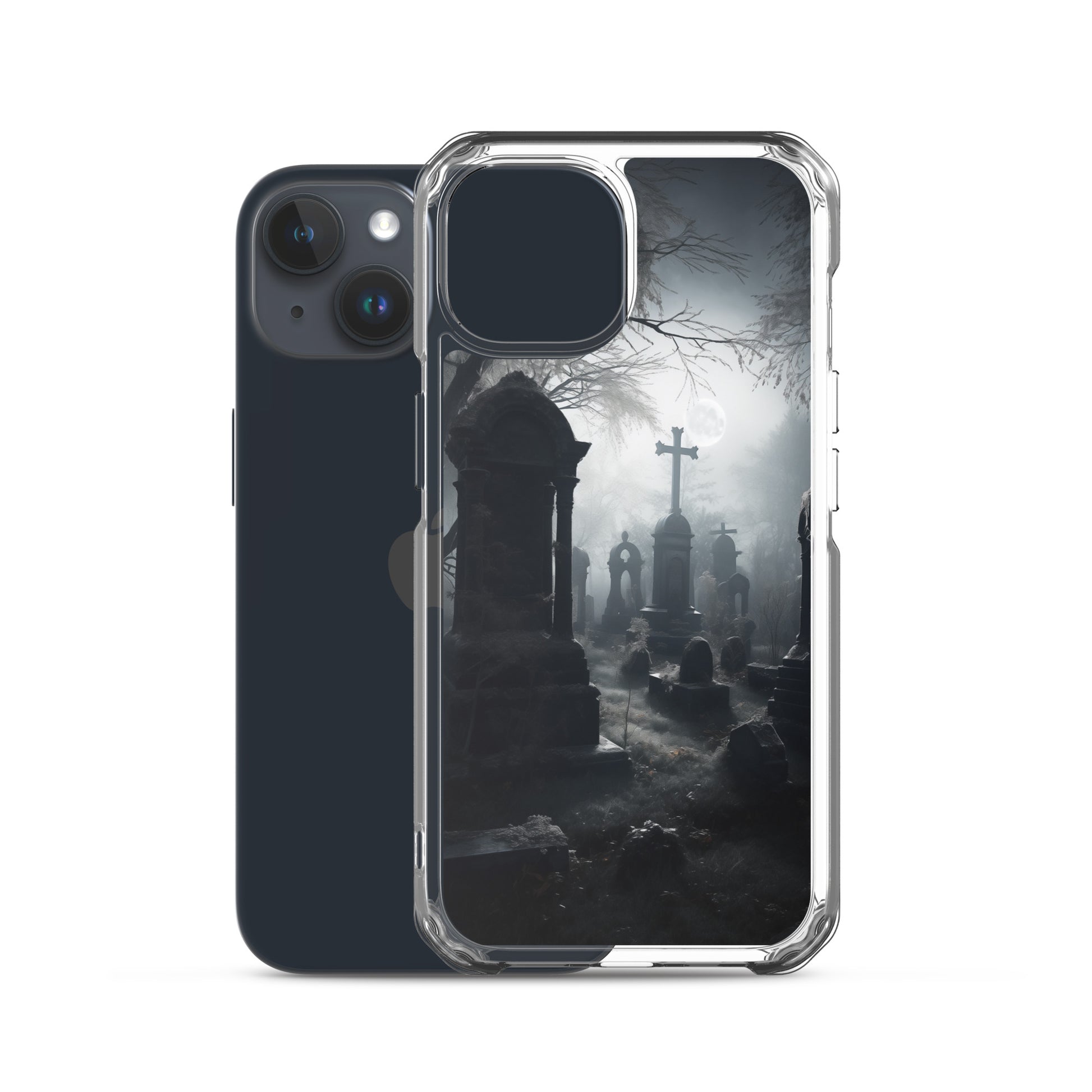 Cemetery B Clear Case for iPhone
