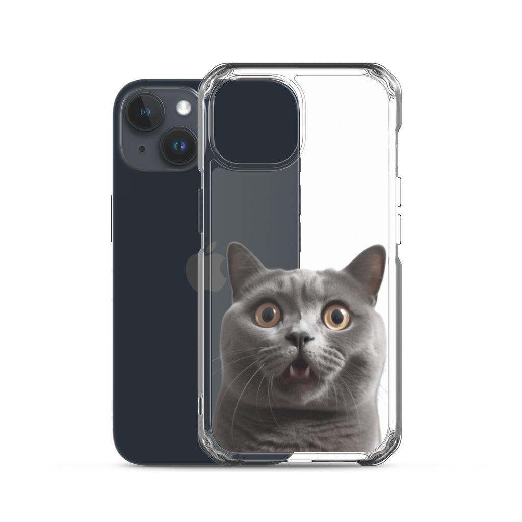 Cat B Clear Case for iPhone