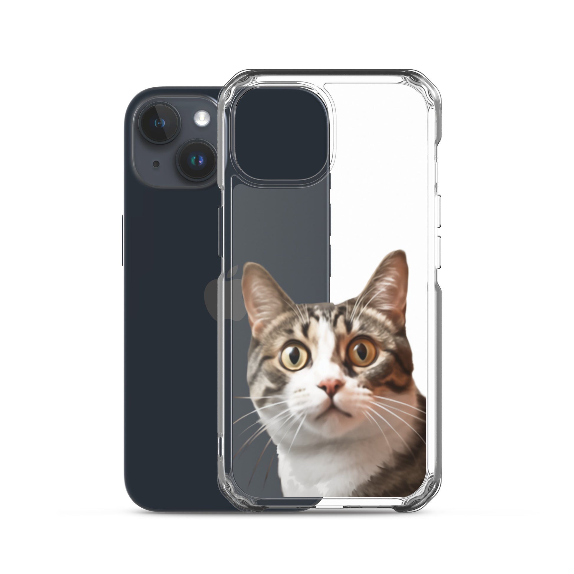 Cat D Clear Case for iPhone