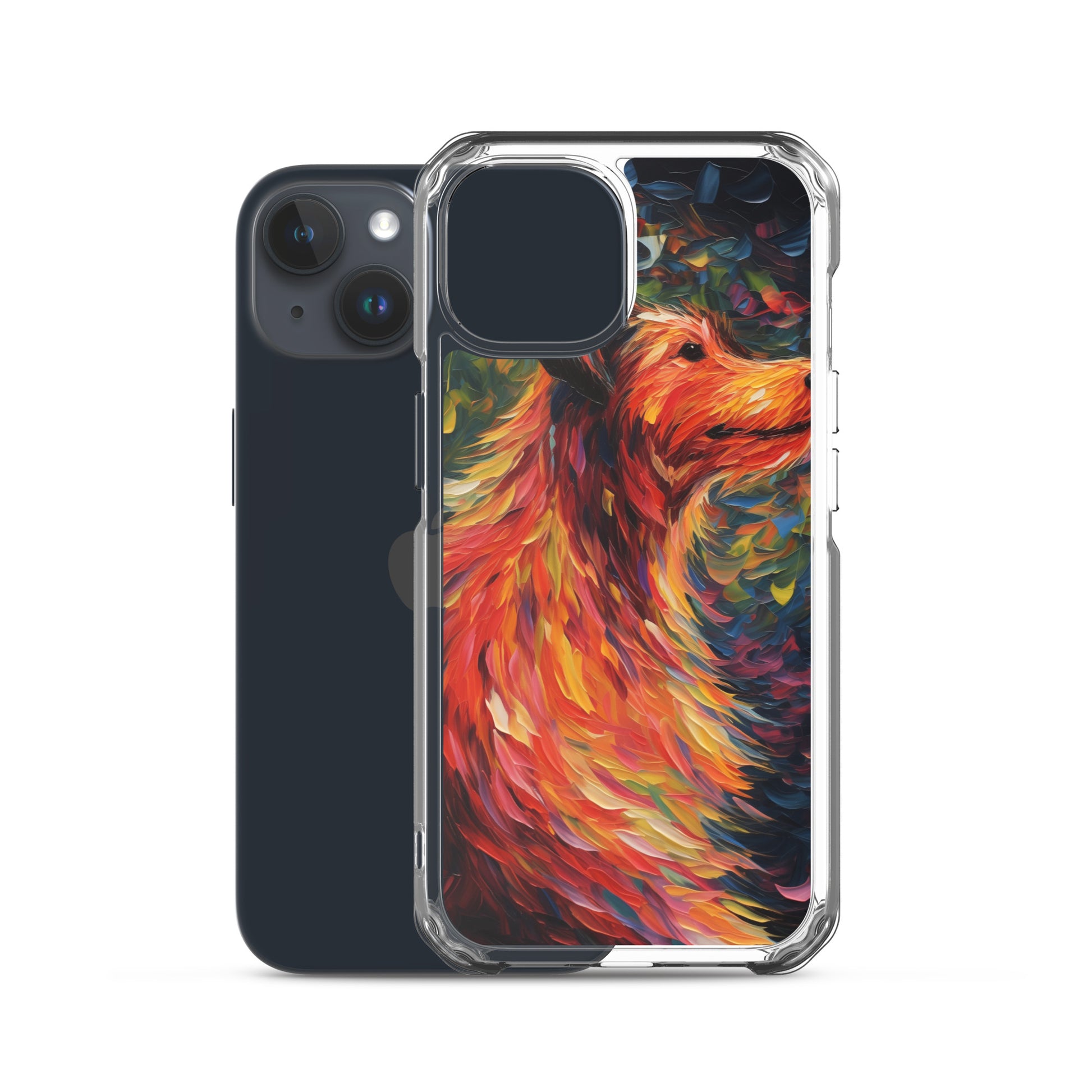 Van Gogh dog C Clear Case for iPhone