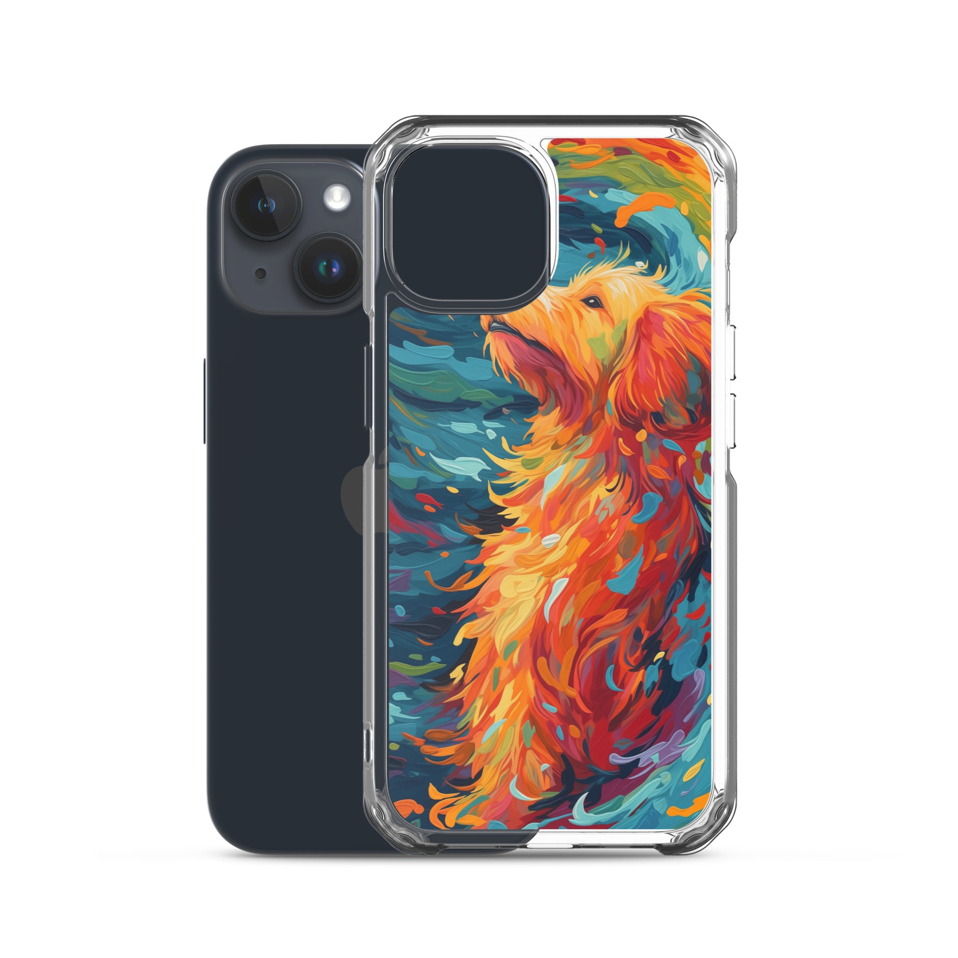 Van Gogh dog B Clear Case for iPhone