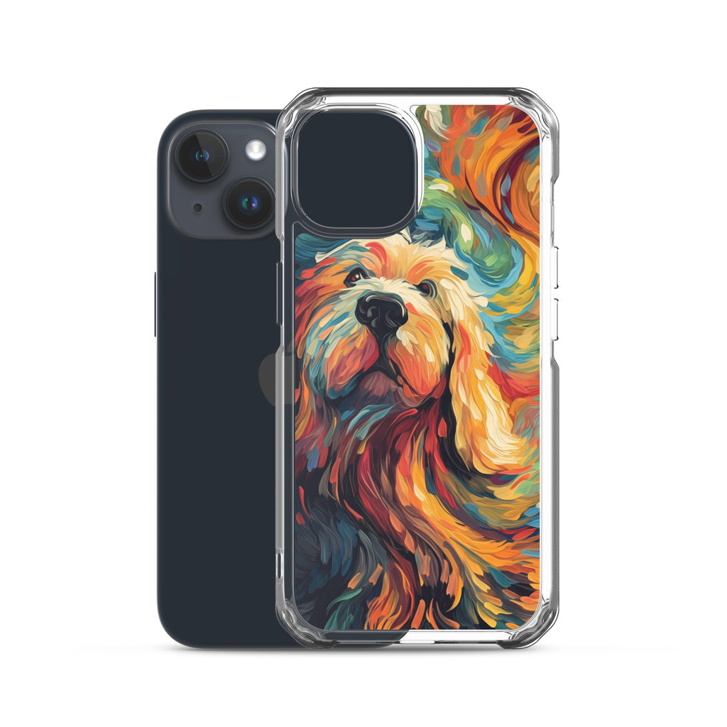 Van Gogh dog D Clear Case for iPhone