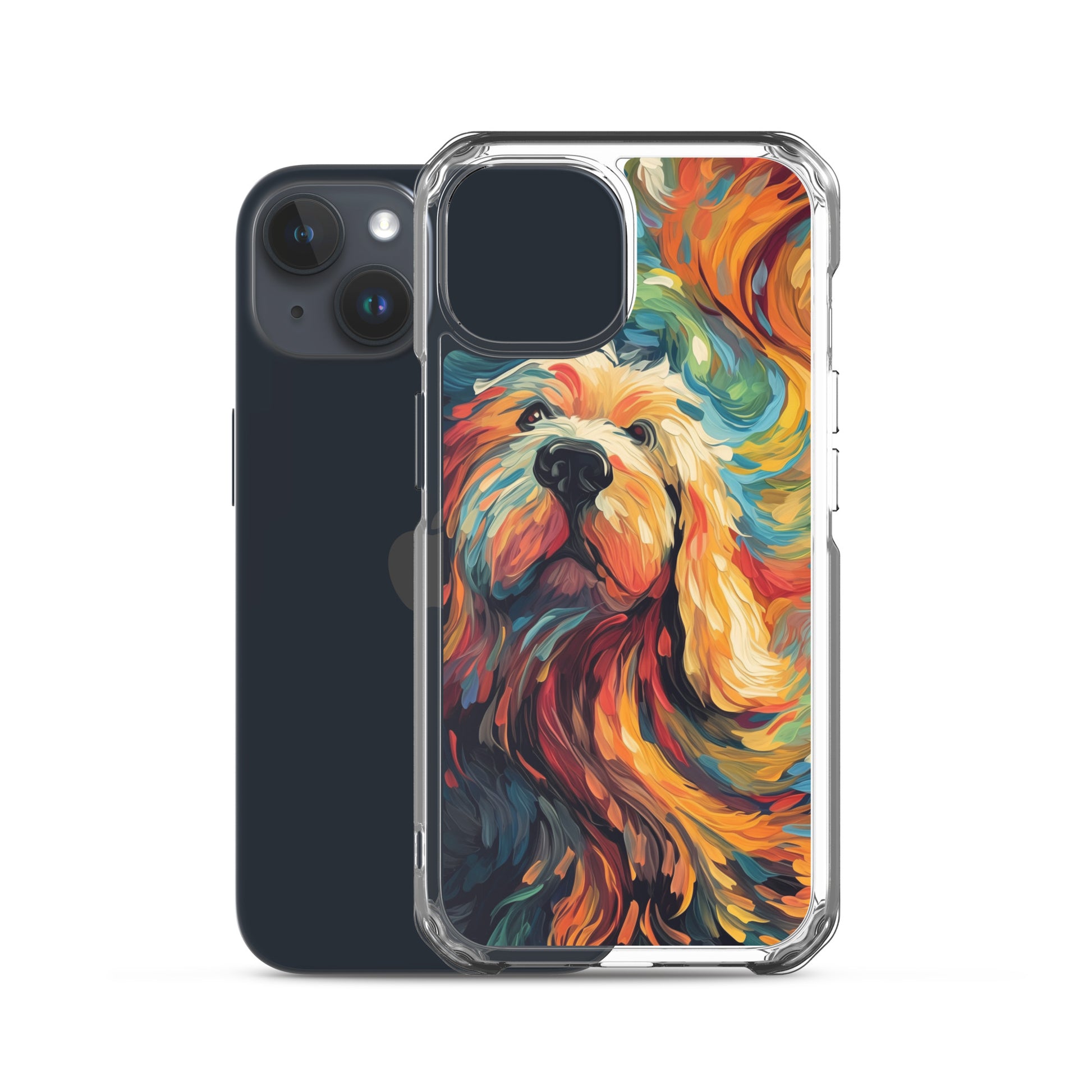 Van Gogh dog D Clear Case for iPhone
