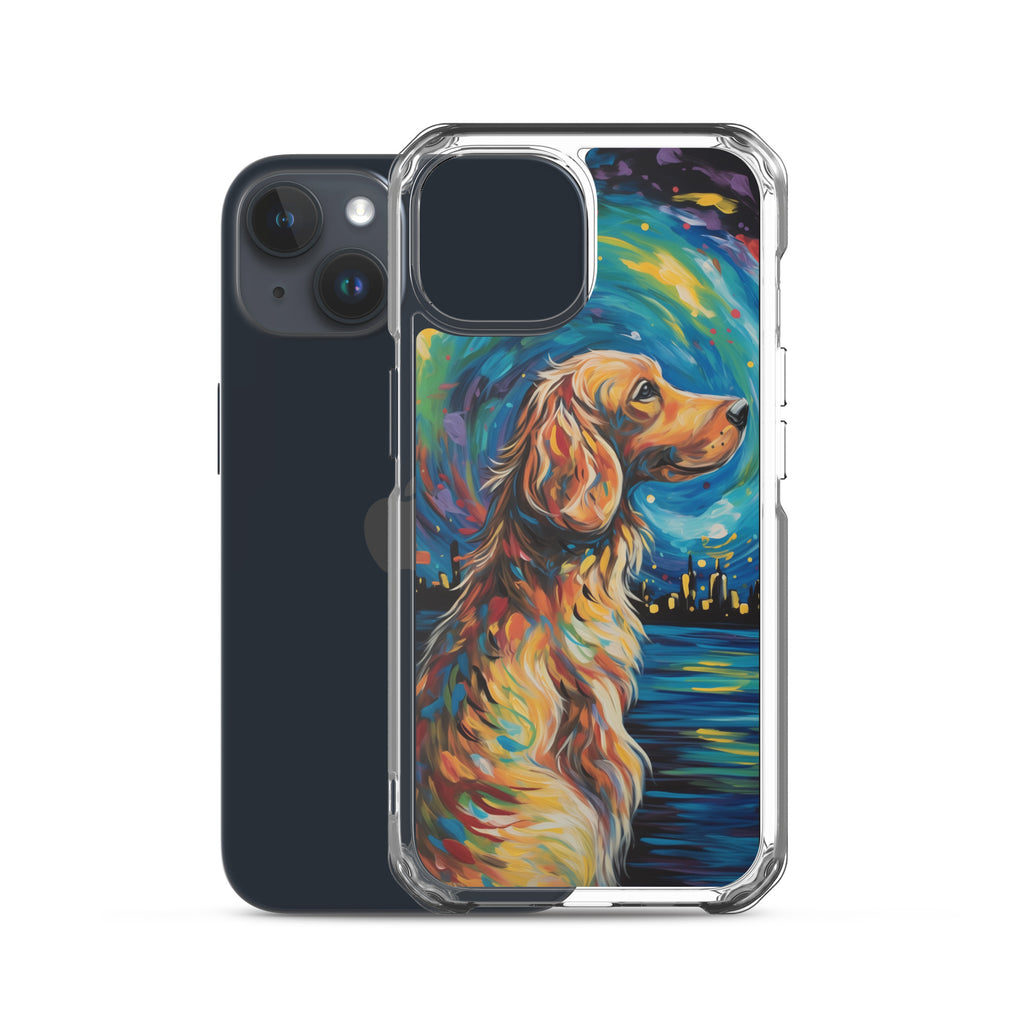 Van Gogh dog F Clear Case for iPhone