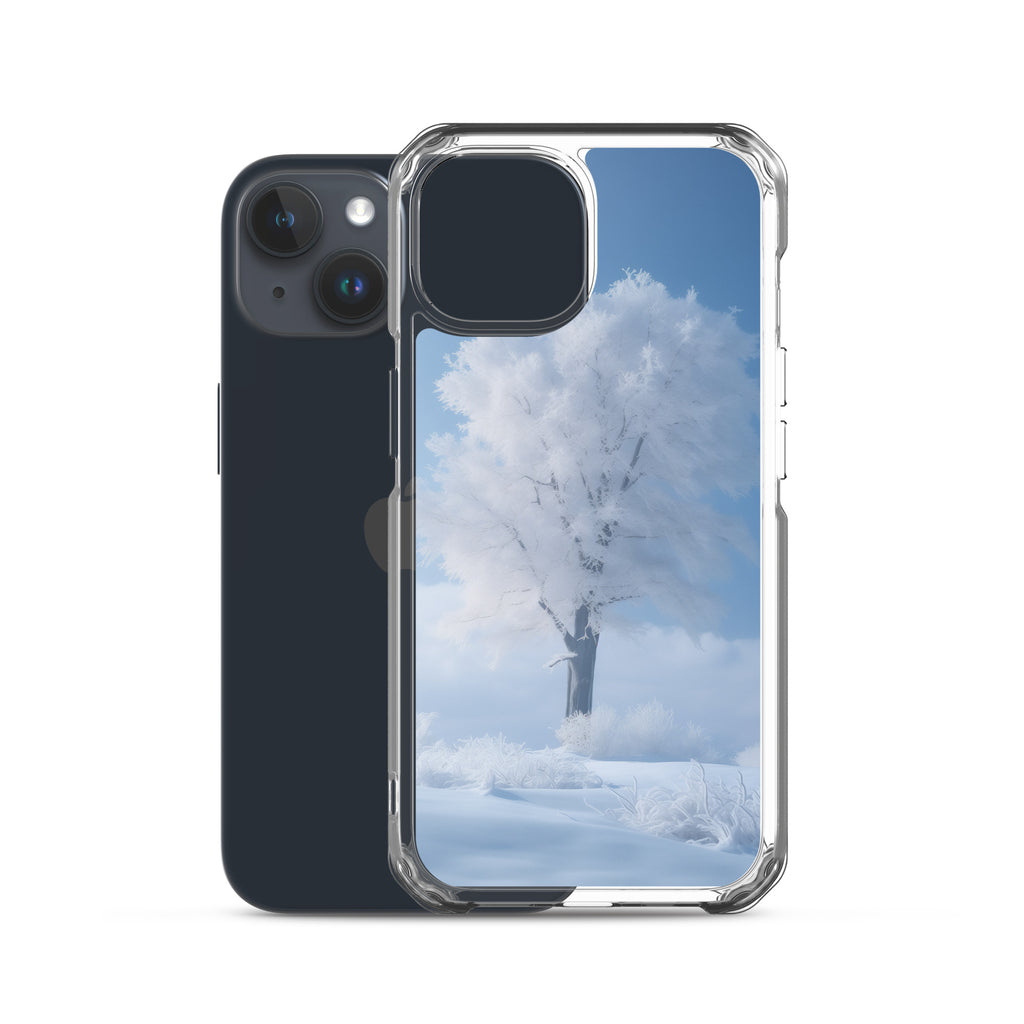 Snow Tree B Clear Case for iPhone®