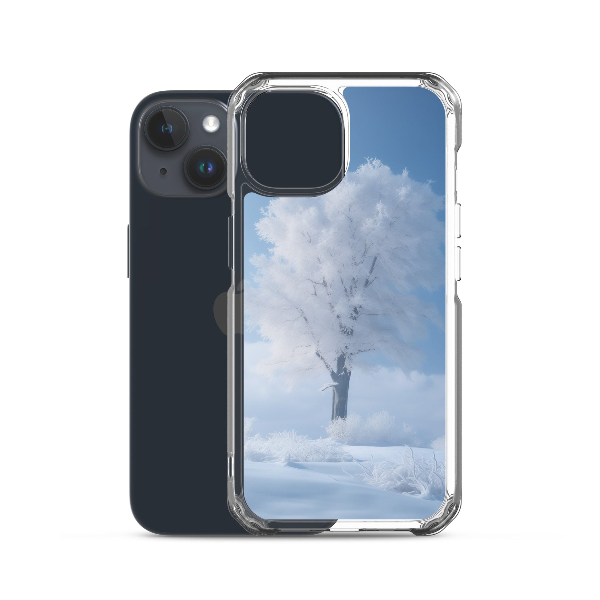 Snow Tree B Clear Case for iPhone®