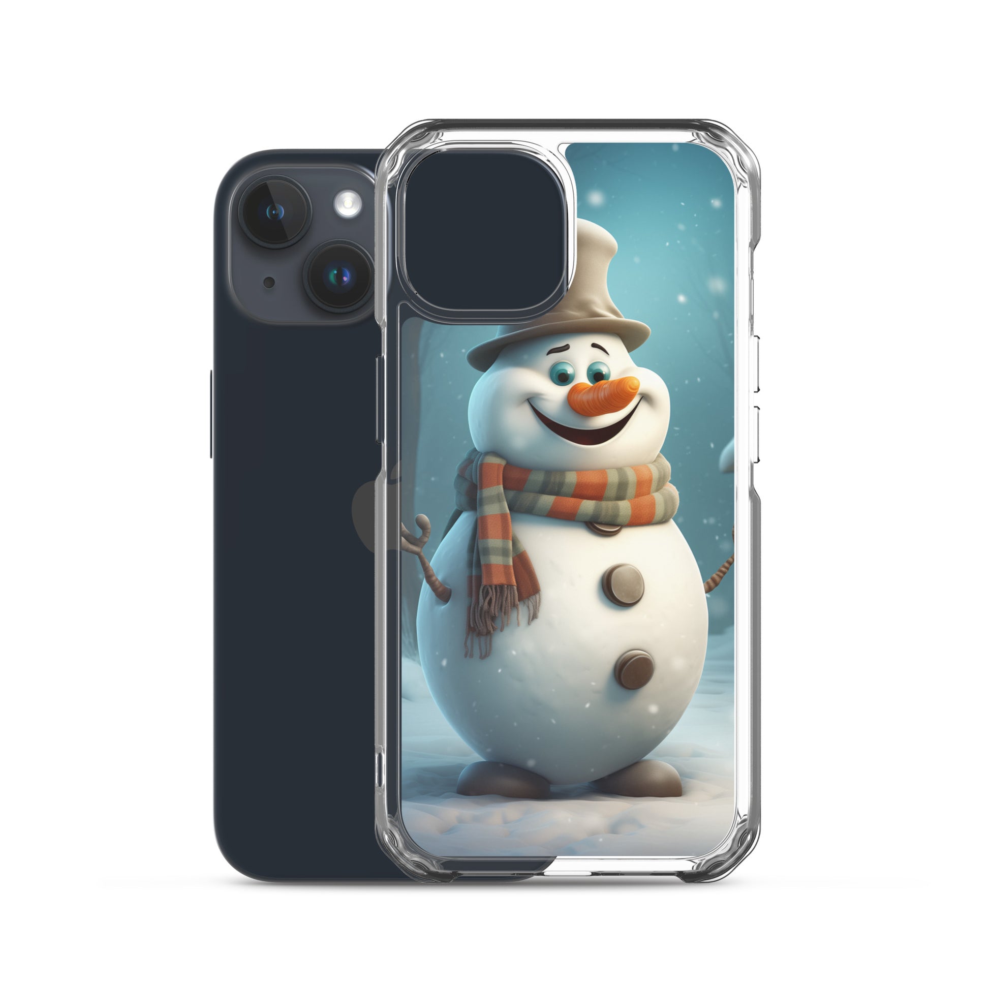 Snowman Finley Clear Case for iPhone®