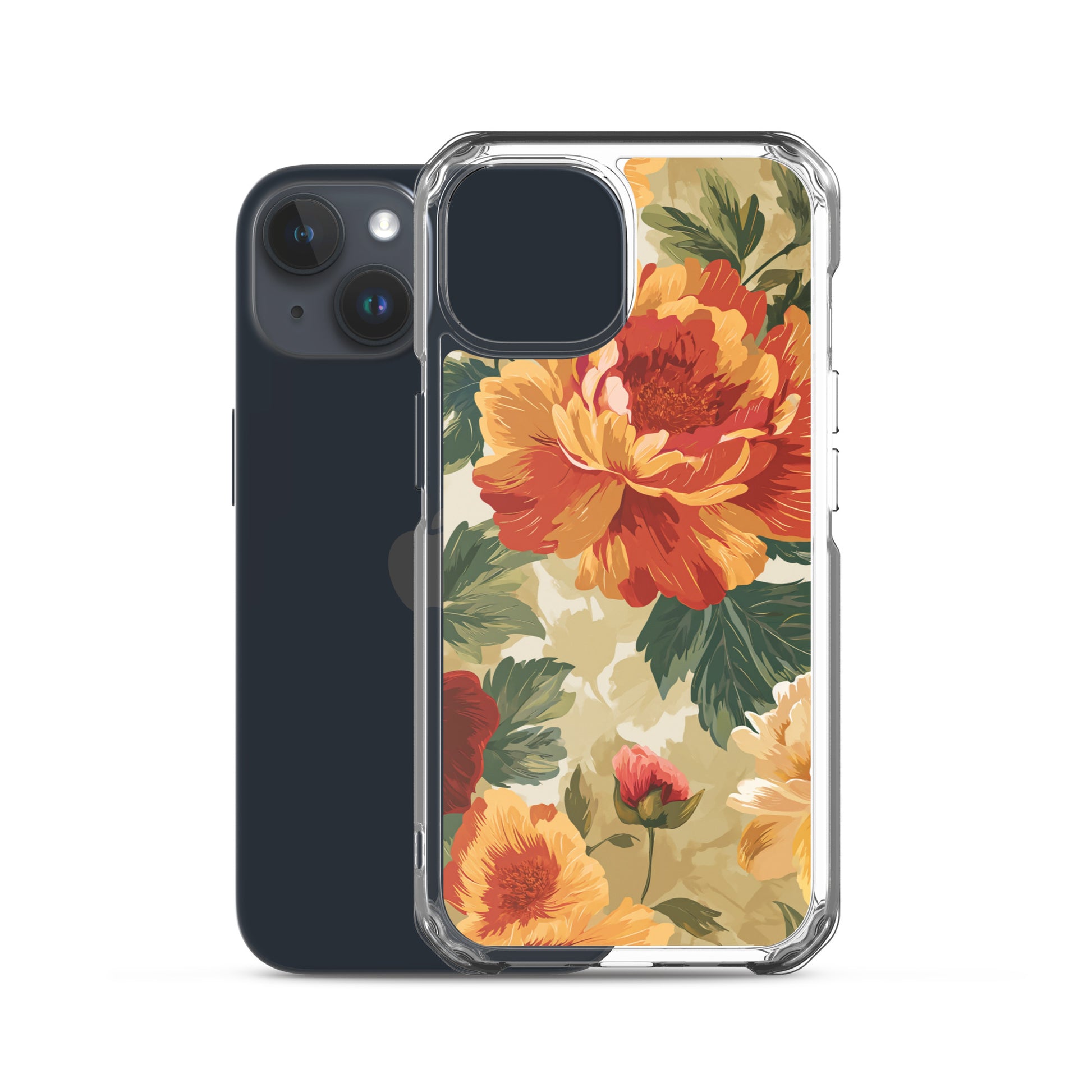 Flower Angel Clear Case for iPhone®