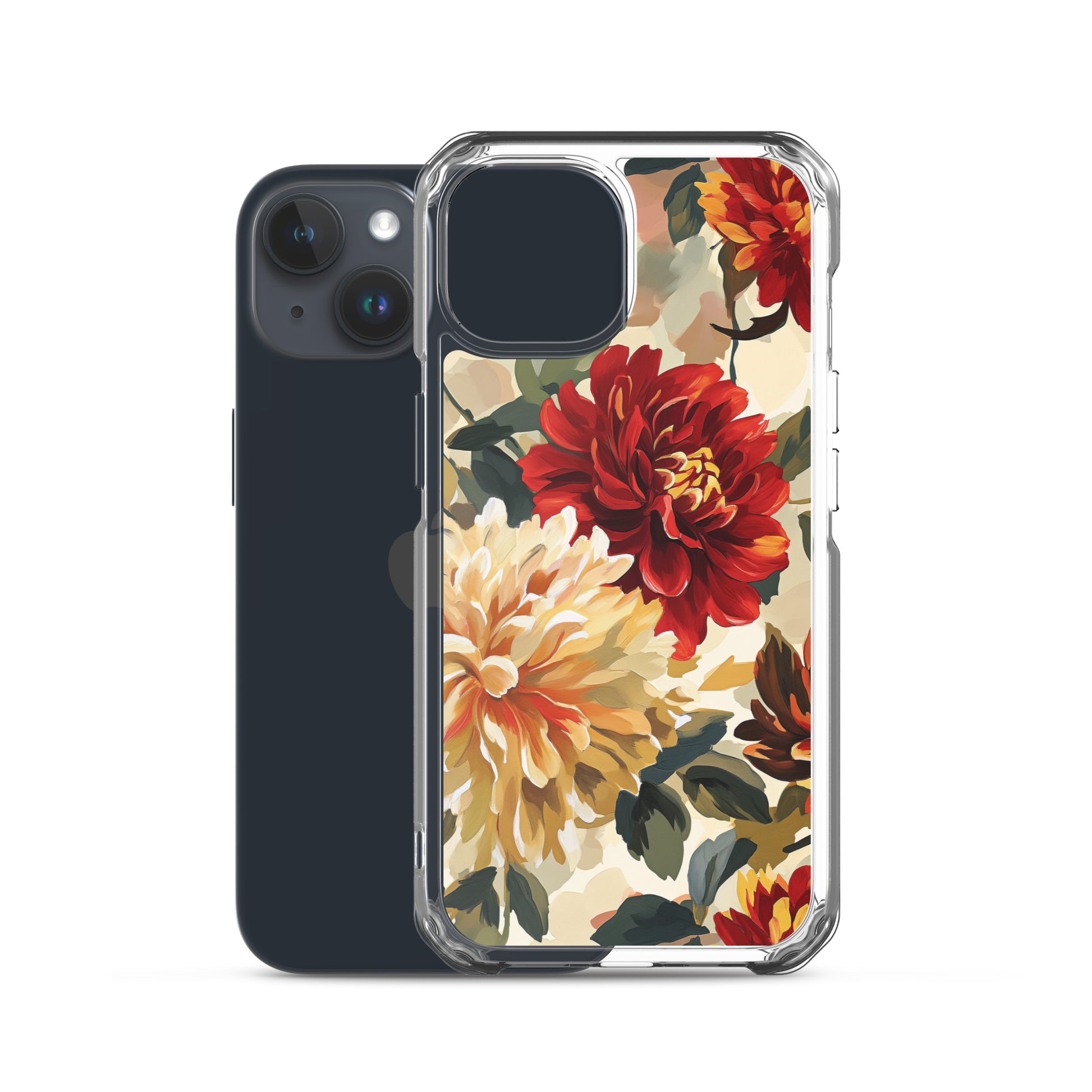 Flower Coral Clear Case for iPhone®