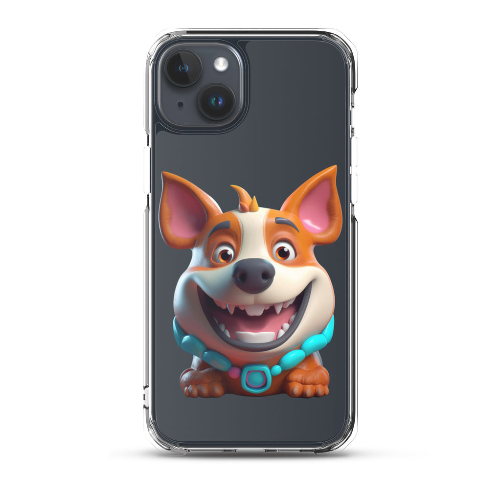 Cartoon Dog A Clear Case for iPhone®