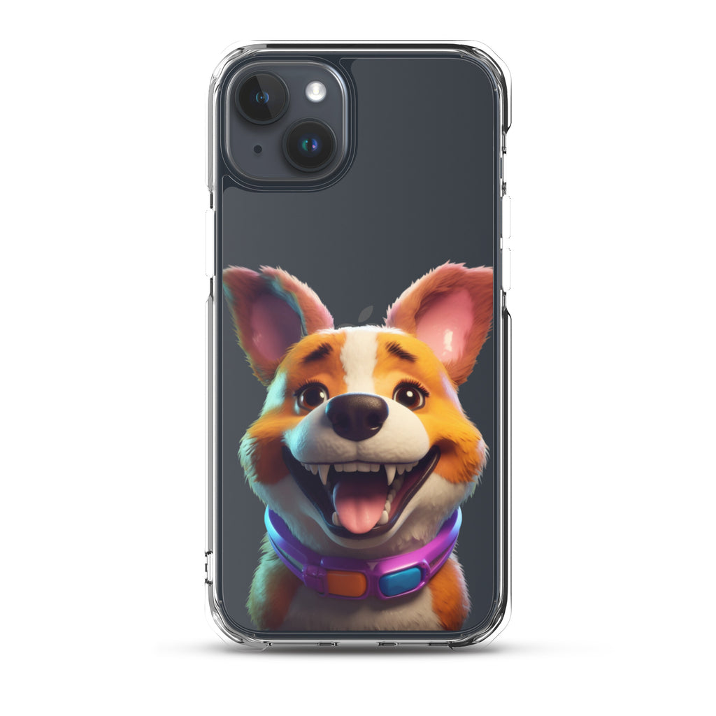 Dog E Clear Case for iPhone®