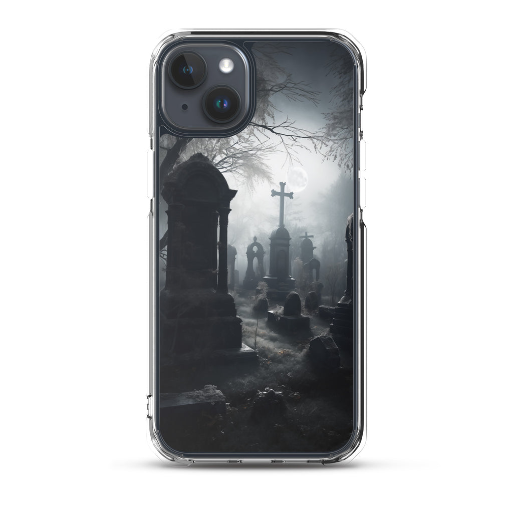 Cemetery B Clear Case for iPhone