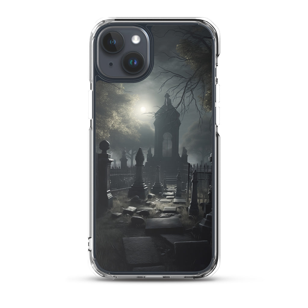 Cemetery D Clear Case for iPhone