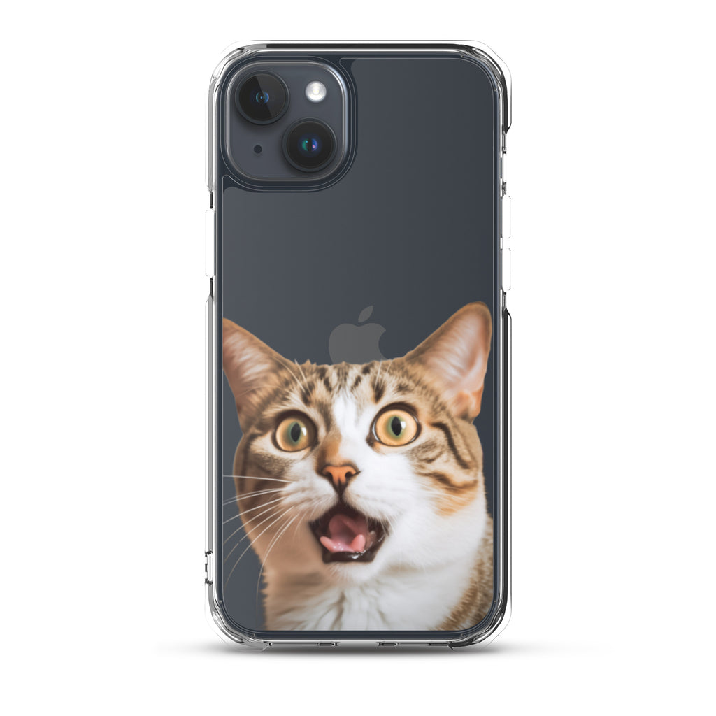 Cat A Clear Case for iPhone